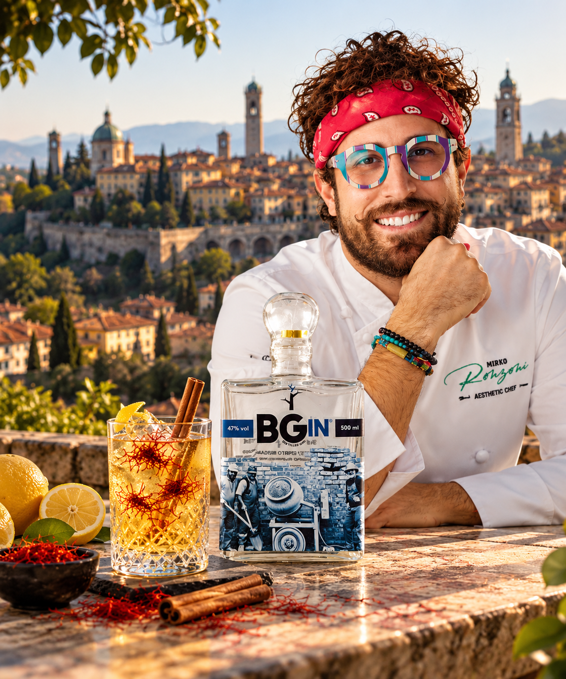 BGin Ronz Safron dello chef Mirko Ronzoni